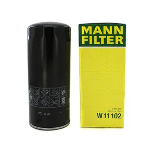 Фильтр масляный W11102 /MANN 2 клапана/ A+